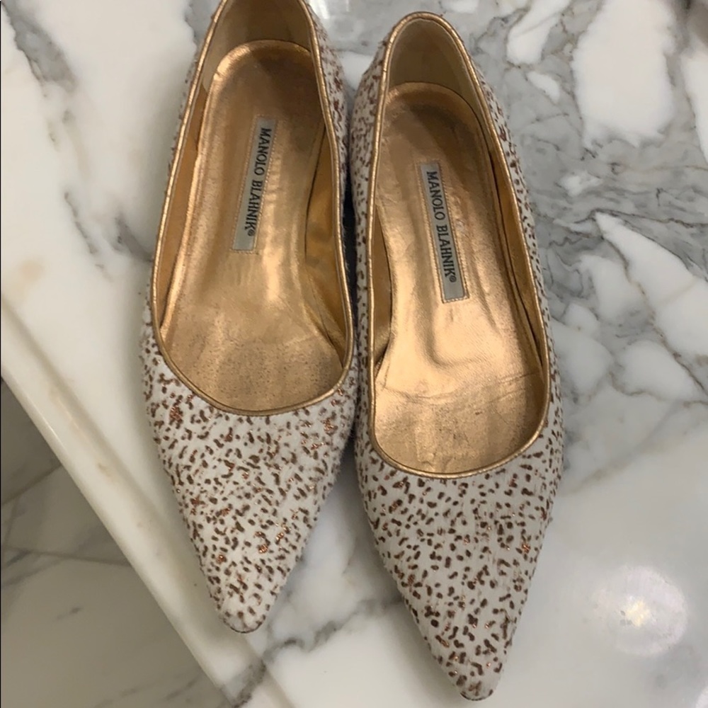 Manolo Blahnik flats